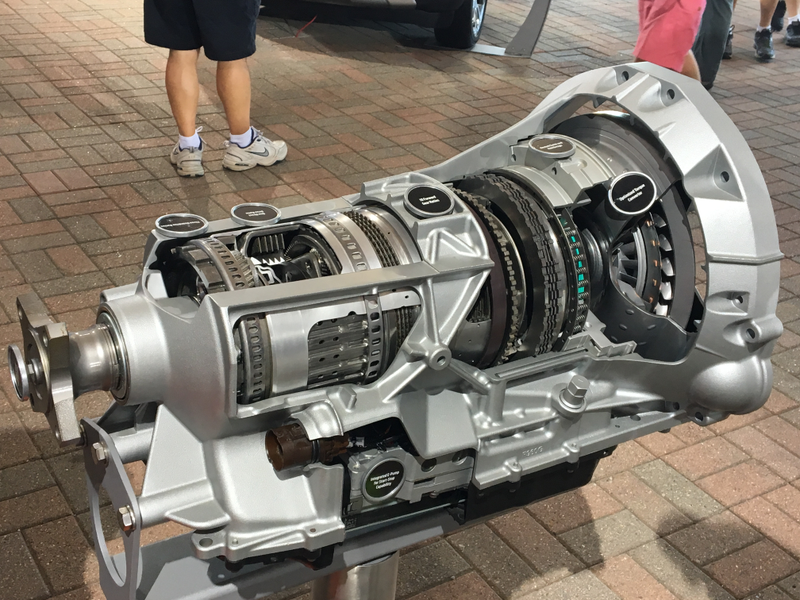 The new 10-speed is surprisingly small. Maybe only 2.5 feet long.